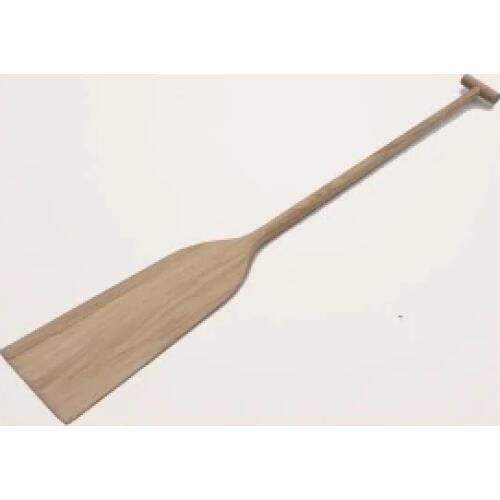 Wooden canoe paddle oar for boat 1.25M