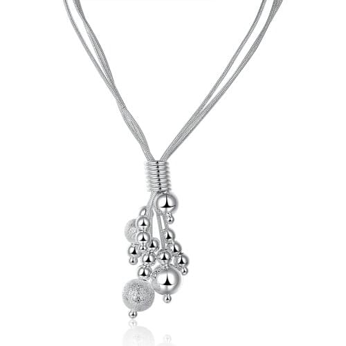 For mother Silver Plated Necklace For Women Hight Quality Wholesale Korea Personality