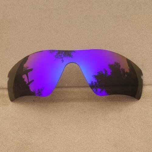 Purple Mirrored Replacement Lenses for Radar Path Sunglasses Frame 100% UVA & UVB Anti-Reflective