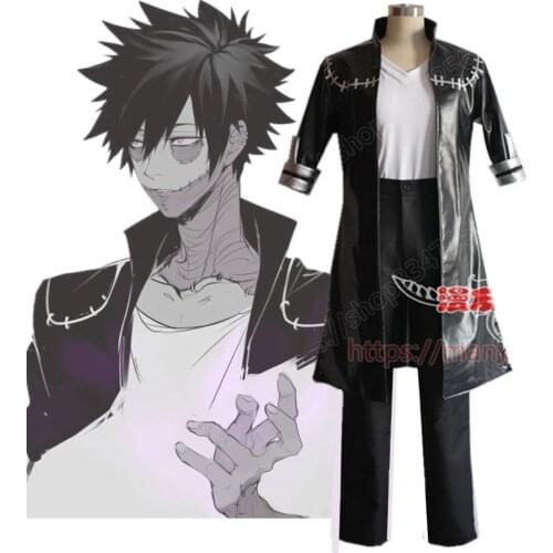Boku No My Hero Academia 3rd Season DABI Outfit Cosplay Costume Full Set