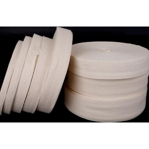 Wide 10mm-50mm white Ivory chevron 100% cotton ribbon webbing herring bonebinding tape lace trimming for packing accessories
