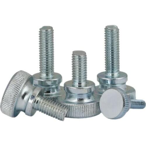 M3 high head knurled thumb screw knurled stepped screw adjusting bolt