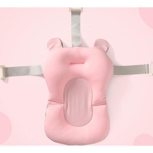 Newborn Safety Bath Net 3D honeycomb Soft Infant Shower Mat Skin-friendly fabric Shower Bath Pad Bath Seat For Newborn Baby