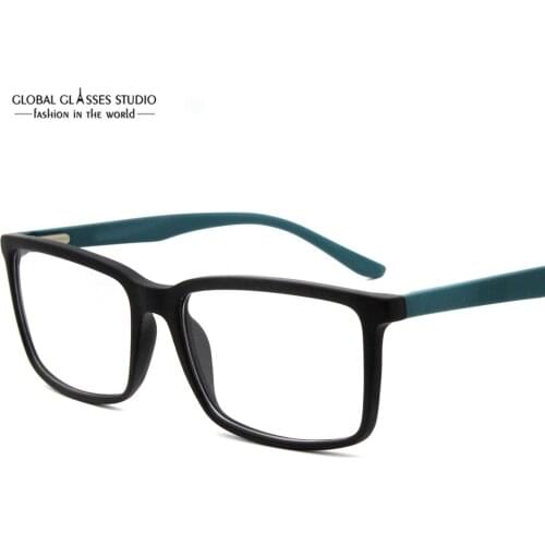 Eyeglasses Eyewear Frames Non Prescription Eyeglasses Optiacl Glasses Rectangle Big Size Spring Hinge Classic Men Women G130