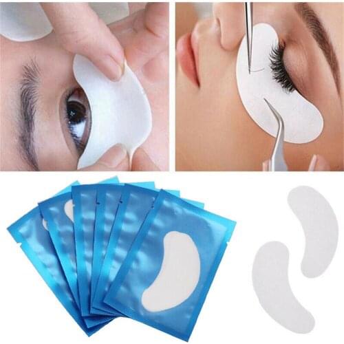 20/50/100 Pairs Grafting Eye Patches Eye Eyelashes Paper Patches Tips Sticker For Eyelash Extension Paper Sticker Makeup Tools