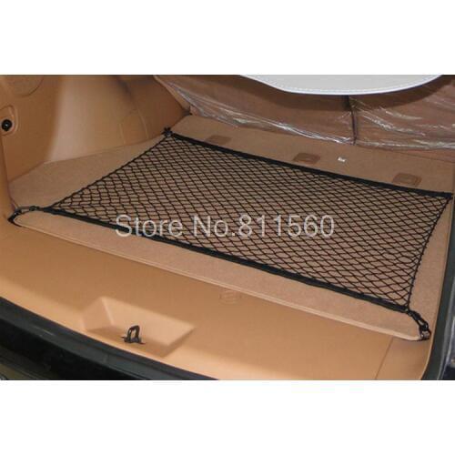 Fit For Kia Sorento 2003~2012 BLACK NYLON REAR TRUNK CARGO NET Rear Trunk Panel Floor Elastic Cargo Net 1pcs