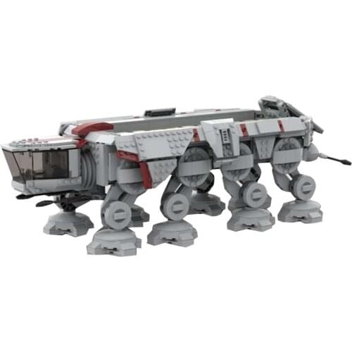 SHIPPED IN 18 DAYS)1418Pcs MOC-61382 AT-OT Space Wars Building Blocks MOC Kit (Licensed and Designed by Brick_boss_pdf)