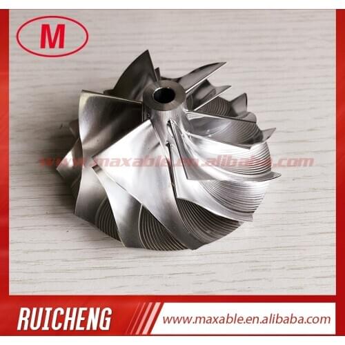 TD05H 20G upgrade forward 6+6blades 56.58/73.04mm Turbocharger Billet/milling/aluminum 2618 compressor wheel