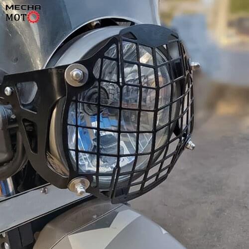For royal enfield Himalayan Aluminium Grille Guard Cover Protection Grill motorcycle headlight Protector 2016 - 2021