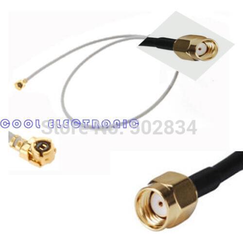 10PC Pigtail Cable IPX / u.fl to RP-SMA male Cable 20cm For PCI Wifi Card Wireless Router