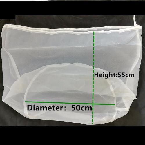 2PCS 50*55cm food grade Coffee Beer Wine home brewing mash filter bag for batch home brew filter bag bucket can be customized