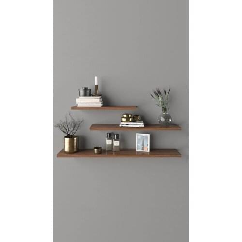FARKBİANCO 3-WALL SHELF WALNUT