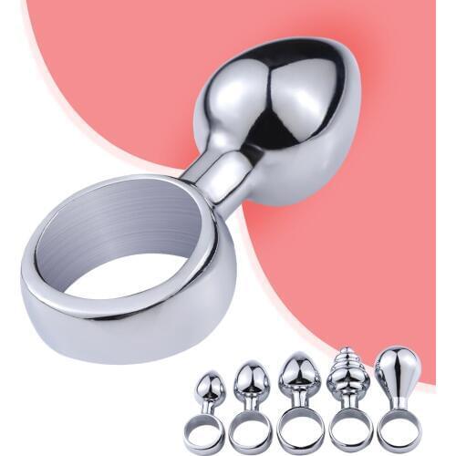 Stainless Steel Butt Plug Anal Sex Toys For Women Men Anal Plug Prostate Massager Anal Expanding Dilator Stimulator Sex Products