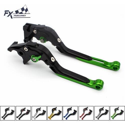 For KAWASAKI ER6N ER-6N ER6F 2006 2007 2008 CNC Motorcycle Folding Extendable Brake Clutch Levers