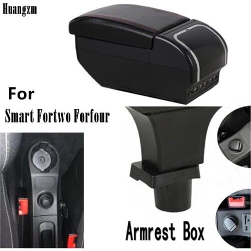For Mercedes-Benz Smart Fortwo Forfour Armrest box