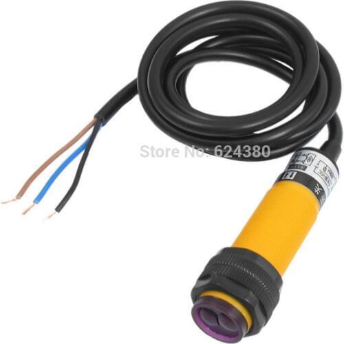 E3F-DS10P1 10cm Distance 6-30V DC Diffuse Type Photoelectric Switch Infrared Sensor Photoswitch 3 Wire