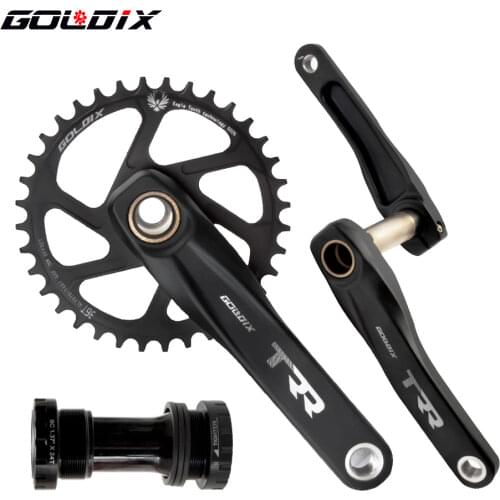 GOLDIX bicycle crankset 170mm/175mm with chainring 30T 32T 34T 36T 38T/bottom bracket for SRAM XO1 X1 GX XO X9 Bicycle crank