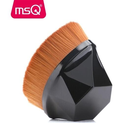 MSQ NO.55 Foundation Makeup Brush Diamond Shape Handle Make Up Brushes Soft Synthetic Hair Cosmetic Beauty Tools