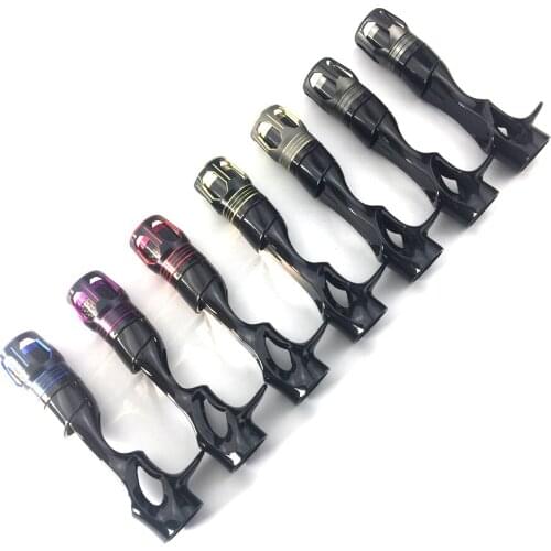 NooNRoo FCS Reel Seat Aluminum 3K Carbon 4 Part DIY Fishing Rod Building Repair components