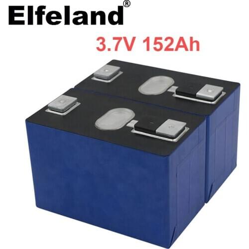 2020 new 3.7V 152Ah lithium titanate rechargeable battery is used in polymer batteries for automobiles, power tools and solar e