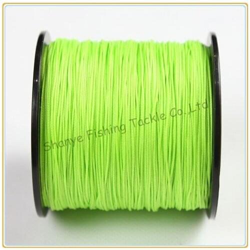 Free Shipping 4 Weaves 50LB PE Braid Fishing Line 300M DIAOWAN