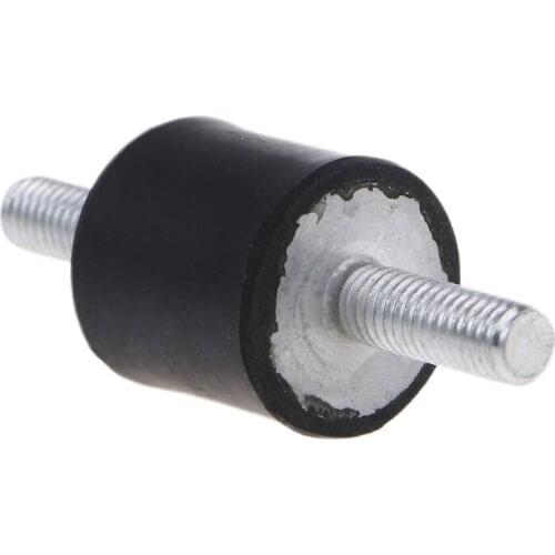 M5/M6/M8 Rubber Mount Double Male Thread Absorber Anti Vibration Silentblock Boat Car Bobbin Shock Absorber Tools