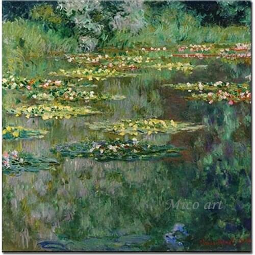 Handmade Texture Acrylic Famous Painting Reproduction Modern Home Wall Decorative Monet Oil Painting Replica Canvas Wall Art