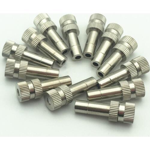 S343 6mm slip lock mist nozzles without filter 600pcs; With filter nozzles 300pcs; thread nozzles 250pcs