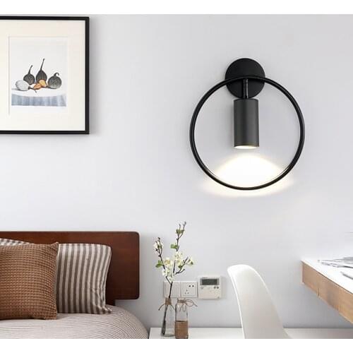 Modern LED Luxury Wall Lamp 5W GU10 AC95-260V coffee Room Bedroom sconces Wall Fixtures Creativity Lighting