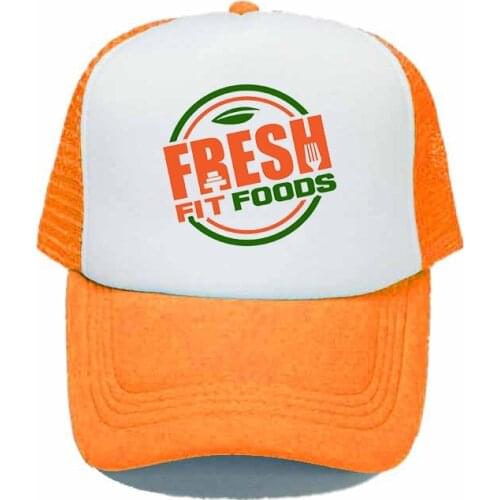 Fresh Fit Food For Exerciser Sports Hat Fit Food Shop Store Restaurant Baseball Cap For Boss Promotion Snapback Hats YY324