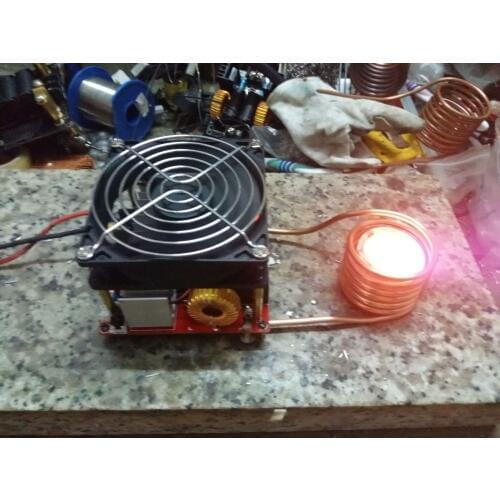 ZVS High Frequency Induction Heating with Over-current Protection Input Voltage 18V-50V