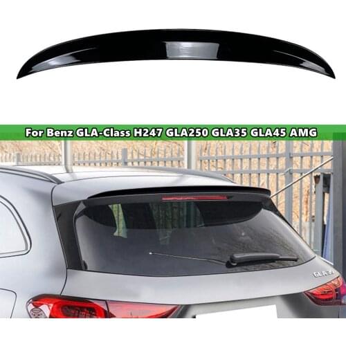 Rear wing spoiler tail car styling for Mercedes-Benz GLA H247 GLA180 GLA200 GLA220 GLA250 GLA35 GLA45 AMG 2020-2021