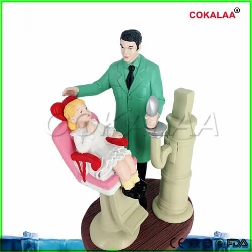 1PC Good quality Dental Artware Teeth Handicraft Dentist Gift Resin Crafts Dental Clinic Decoration Furnishing Articles Creative