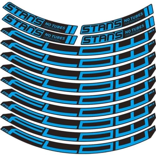 2020 NOTUBES flow MK3 mountain wheel stickers MTB rim decal Bicycle Accessories