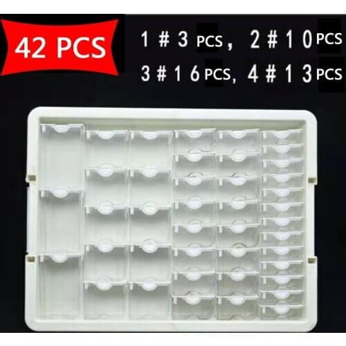 42/50/78 pcs Diamond Painting Cross Stitch ToolS Beads Container Diamond Embroidery Storage Accessory Mosaic Convenience Box