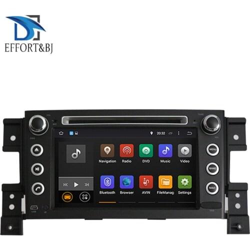 Android 9.0 Octa Core 4GB RAM Car Multimedia Player with GPS Navigation For Suzuki Grand Vitara 2005-2015 Car Radio Stereo WIFI