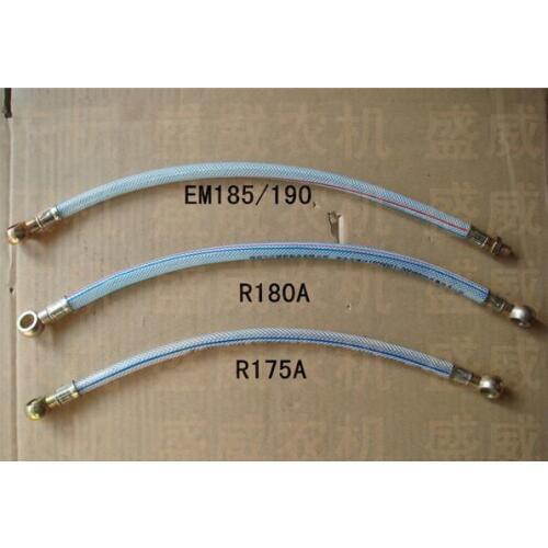 Free shipping R165 R170A R175A R180A EM185 EM190 S195 L24 L28 ZS S1100 S1105 S1115 S1125 Fuel pipe oil return pipe return tube
