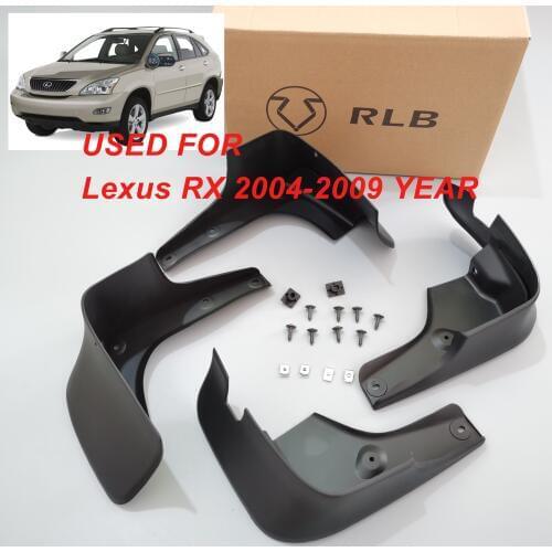 Mudflap for Lexus RX RX300 RX330 RX350 RX400h 2004~2009 Fender Mud Guard Splash Flaps Mudguards Accessories 2005 2006 2007 2008