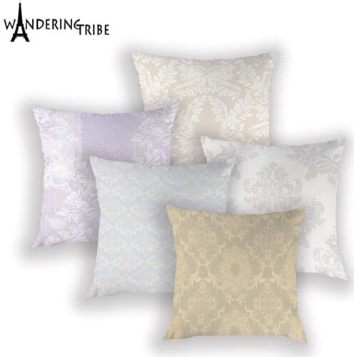 Flowers Patterns Cushion Cover Nordic Style Home Decorative Pillows Case Polyester Cushions Covers LivingRoom Pillow Kissenbezug