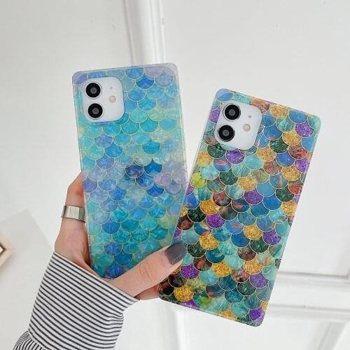 Geometric Fantasy Shell Pattern Phone Case For iPhone 12 11 Pro Max Soft Silicone Cover on For Samsung S20 FE S21 Note 20 Ultra