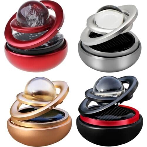 Solar Double-ring Rotating Suspended Aromatherapy Air Conditioning Q9QD