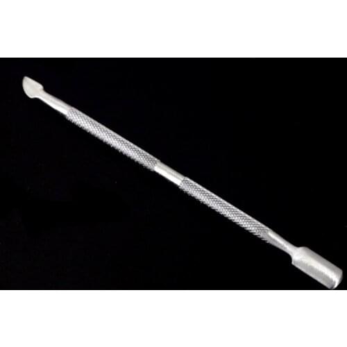 Cuticle Remover Double Sided Finger Dead Skin Push Nail Cuticle Pusher Manicure Pedicure Care Tool Stainless Steel