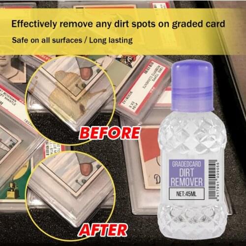 Graded Card Dirt Remover Card Multipurpose Cleaners Clean Soil Removal Dirt remover Card cleaner All-Purpose Cleaner