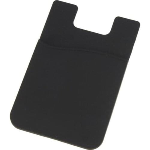 Adhesive Sticker Back Cover Card Holder Case Pouch For Cell Phone Soft Comfortable Phone Credit Card Holder