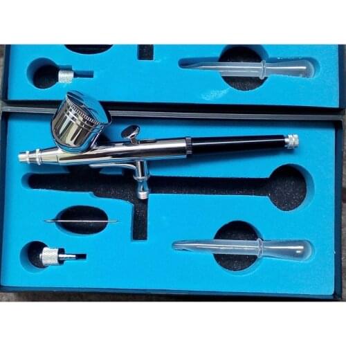 SAT5107 air brush machine kit Spray Gun Set styler cheap good quality air brush for cakes