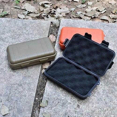 Outdoor EDC Gear Waterproof Box Storage Kayak Camping Hiking Survive Kit Container Carry Travel Trunk Airtight Seal Tools Case