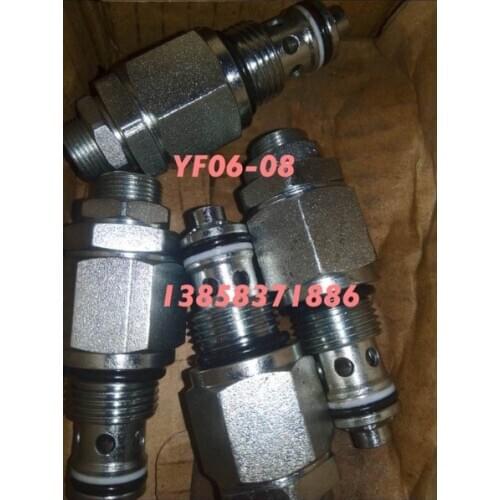 Threaded Cartridge Valve, Straight - Acting Overflow Valve Safety Valve YF06-08 YF06-09