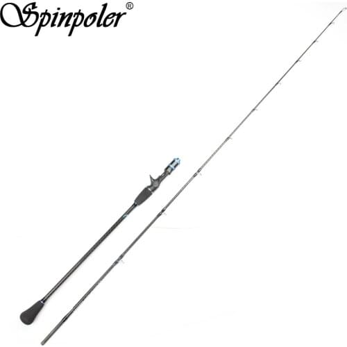 Spinpoler Strong Slow Jigging Rod 1.95m Max Lure Weight 200g EVA Handle High Carbon Casting Rod Outdoor Fishing