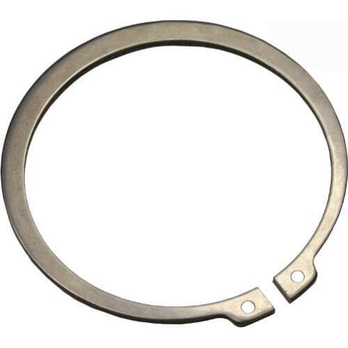 30pcs stainless steel clamp spring M9 M10 M11 M12 M13 M14 Circlips for type A shaft retaining ring circlip card outer snap rings