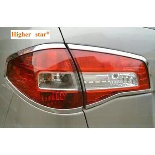 Higher star ABS chrome 4pcs car taillight decoration frame cover trim for RENAULT KOLEOS 2009-2014